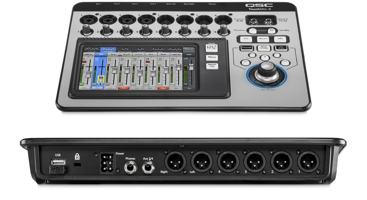 QSC TouchMix-8 digital mixer