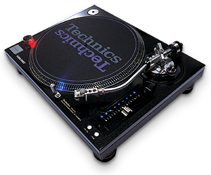 Technics 1200 MK5G turntable used for live DJ sets